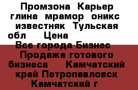 Промзона. Карьер глина, мрамор, оникс, известняк. Тульская обл.  › Цена ­ 250 000 000 - Все города Бизнес » Продажа готового бизнеса   . Камчатский край,Петропавловск-Камчатский г.